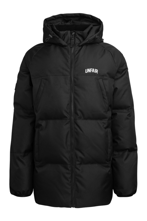 UNFAIR ATHLETICS Curved Winter Jacket | Black