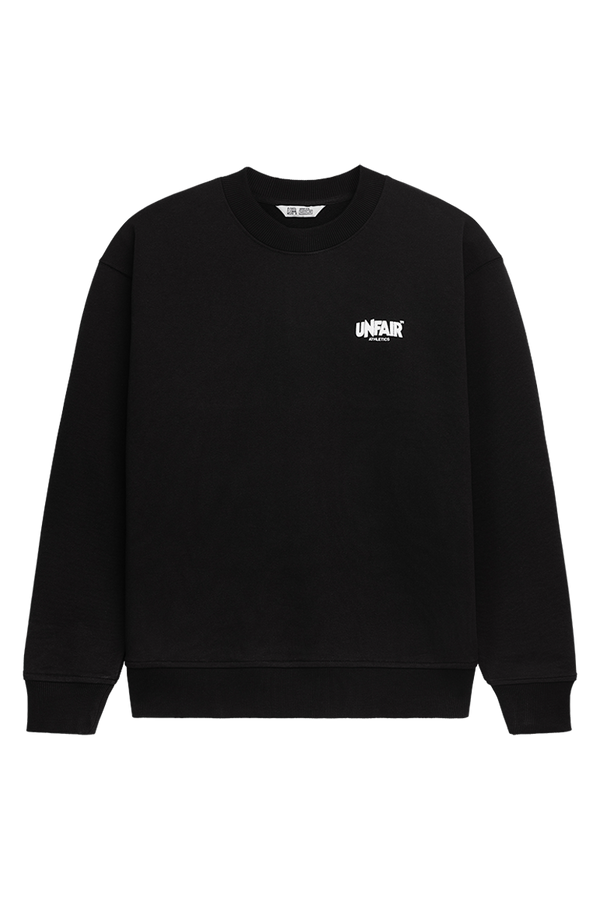 ❌ SALE ❌ UNFAIR ATHLETICS Classic Label Pocket Print DS Crewneck | Black