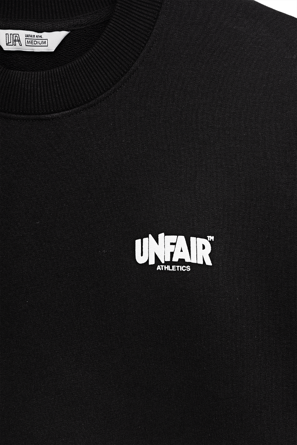 ❌ SALE ❌ UNFAIR ATHLETICS Classic Label Pocket Print DS Crewneck | Black