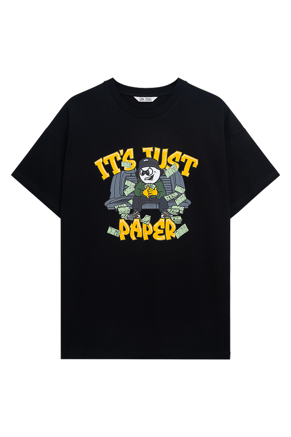 ❌ SALE ❌ UNFAIR ATHLETICS T-Shirt "PB Paper Easy Fit" | Black