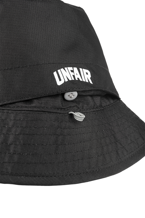 UNFAIR ATHLETICS Unfair Reversible Pocket Bucket Hat | Black