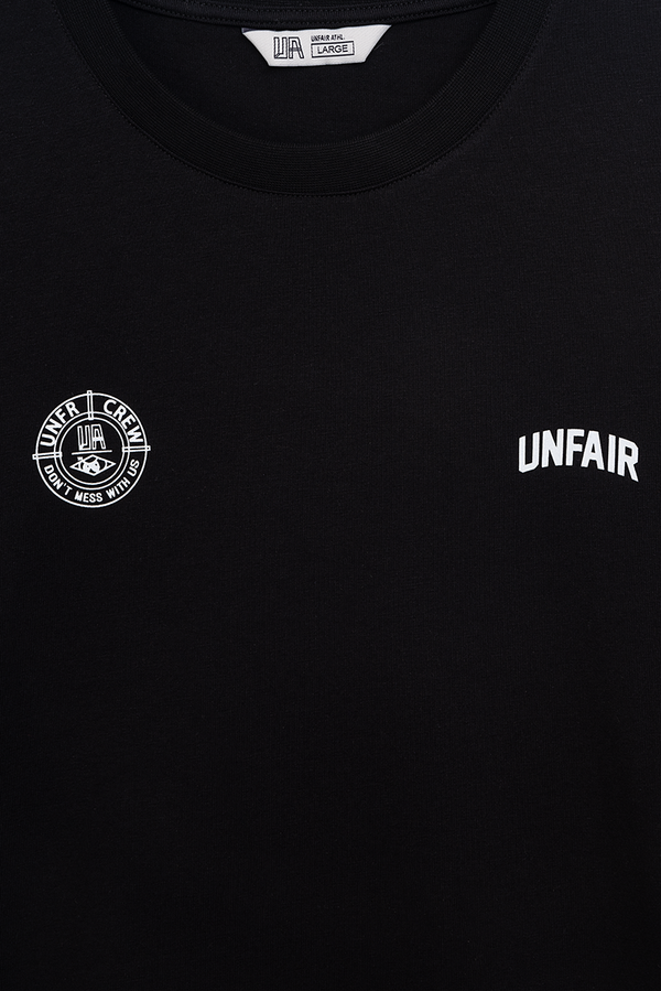 UNFAIR ATHLETICS Two Sides T-Shirt | Black