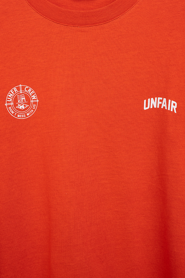 UNFAIR ATHLETICS Two Sides T-Shirt | Signal Red