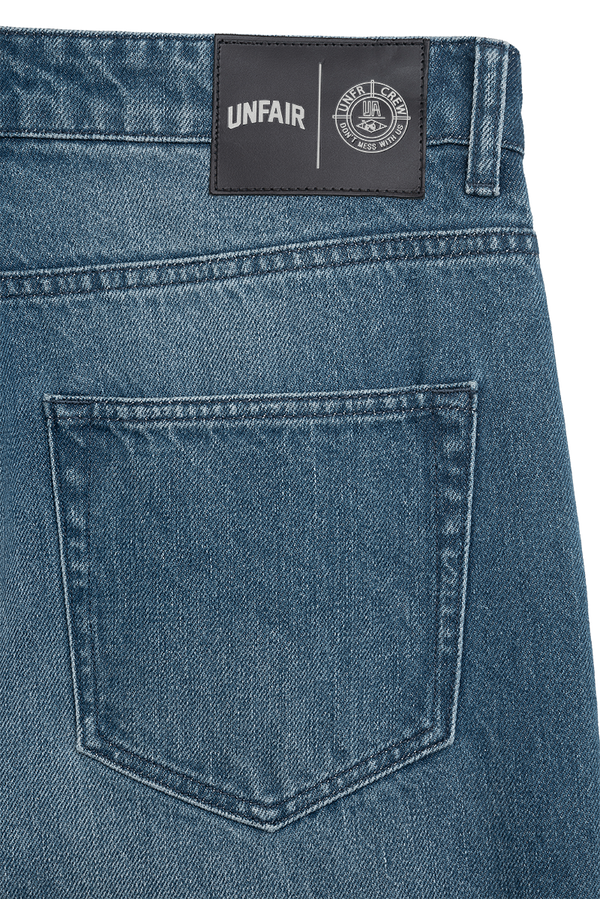 UNFAIR ATHLETICS Blue Washed Denim
