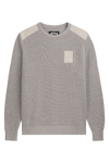 UNFAIR ATHLETICS Unfair Patch Knitwear | Stone Grey