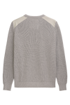 UNFAIR ATHLETICS Unfair Patch Knitwear | Stone Grey