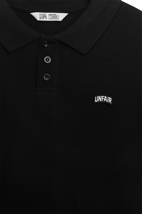❌ SALE ❌ UNFAIR ATHLETICS Permanent Polo Shirt | Black