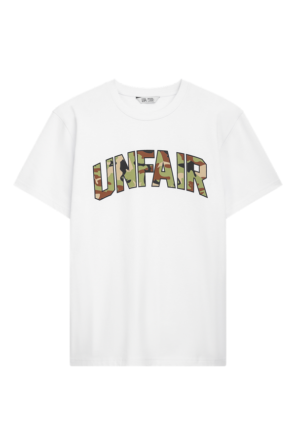 ❌ SALE ❌ UNFAIR ATHLETICS Woodland Camo T-Shirt | White