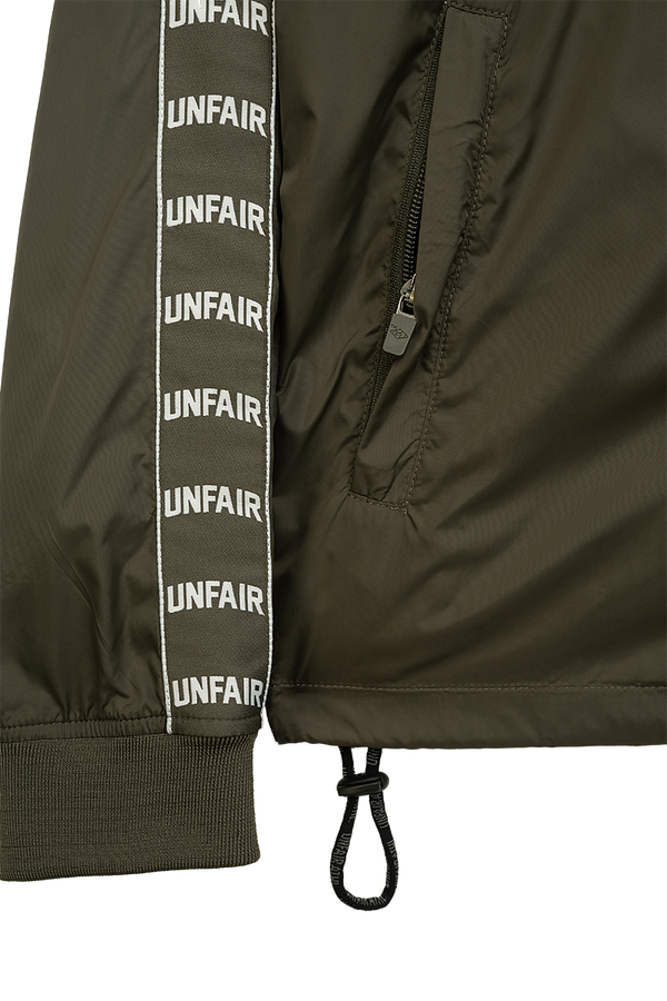 ❌ SALE ❌ UNFAIR ATHLETICS Trainingsjacke Curved Tape Tracktop | Olive