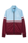 ❌ SALE ❌ UNFAIR ATHLETICS DMWU Tracktop | Burgundy / Sky Blue