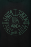 UNFAIR ATHLETICS DMWU BP T-Shirt | Black / Shamrock Green