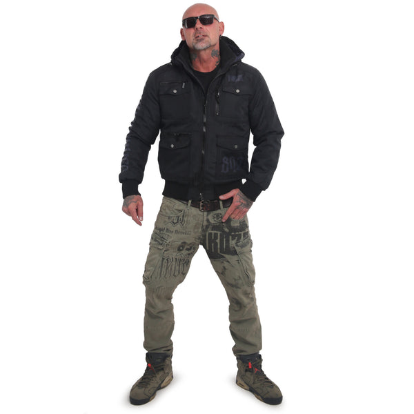 ❌ SALE ❌ YAKUZA Winterjacke "FS Troop" | Schwarz