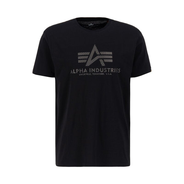 ALPHA INDUSTRIES Basic T Carbon | Black / Black