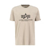 ALPHA INDUSTRIES Basic T Carbon | Vintage Sand