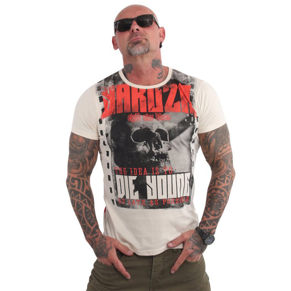 ❌ SALE ❌ YAKUZA T-Shirt "Die Young" | Whitecap Gray