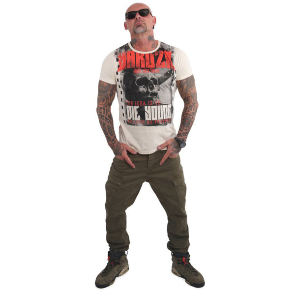 ❌ SALE ❌ YAKUZA T-Shirt "Die Young" | Whitecap Gray