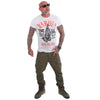 ❌ SALE ❌ YAKUZA T-Shirt "Soul On Fire V02" | Weiß