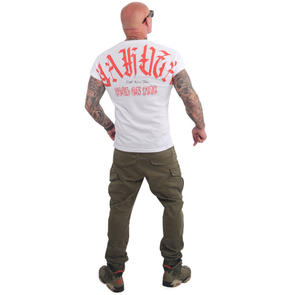 ❌ SALE ❌ YAKUZA T-Shirt "Soul On Fire V02" | Weiß