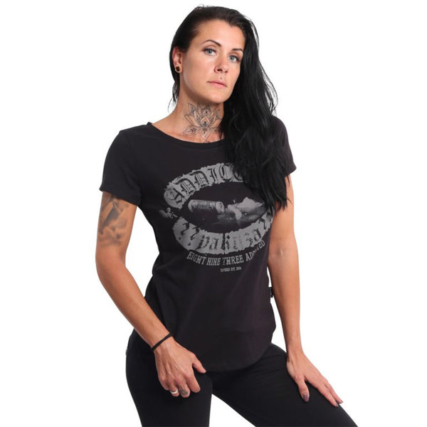 YAKUZA Ladies T-Shirt "Addicted Crew" | Black