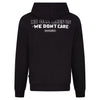 HOOLIGAN Zip Hoodie "No One Likes Us" | Black