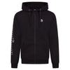 HOOLIGAN Zip Hoodie "We Don't Care" | Black