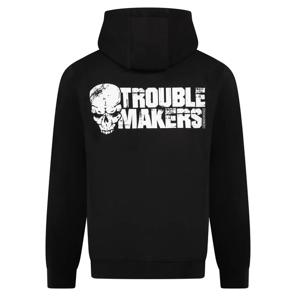 HOOLIGAN Zip Hoodie "Trouble Makers" | Black