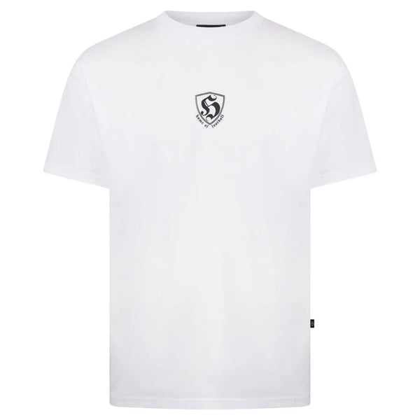 HOOLIGAN T-Shirt "We Don't Care" | White