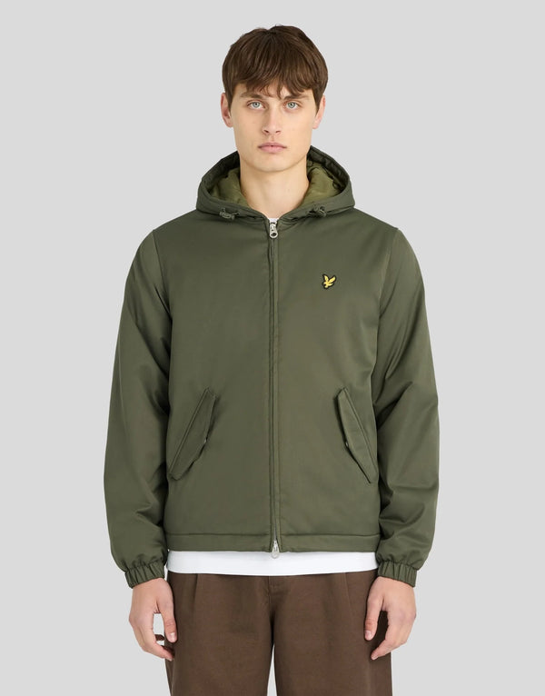 LYLE & SCOTT Padded Hooded Zip Through Jacket | Deep Depths