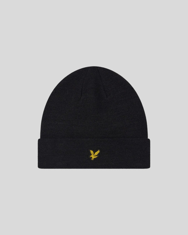 LYLE & SCOTT Basic Beanie - Jet Black