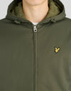 LYLE & SCOTT Padded Hooded Zip Through Jacket | Deep Depths