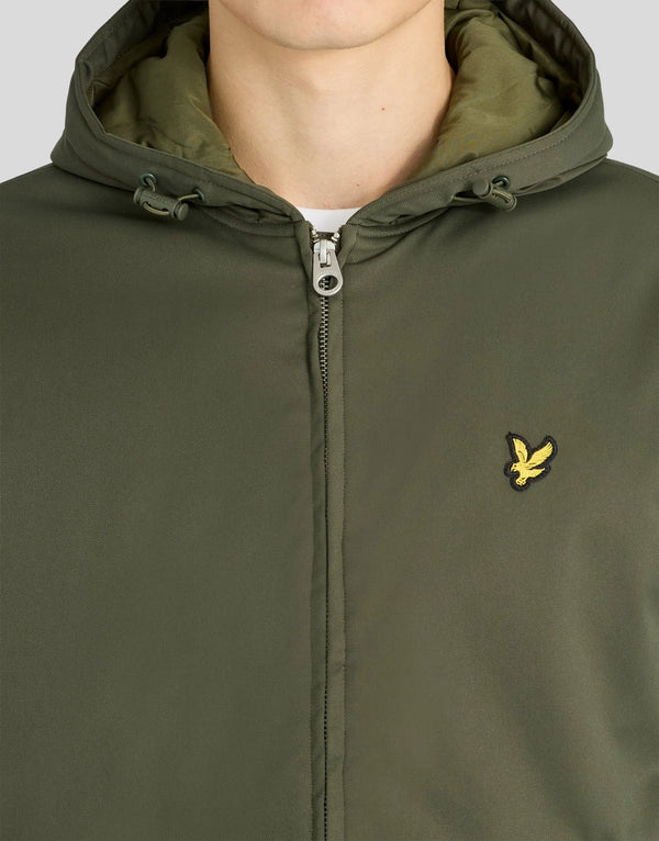 LYLE & SCOTT Padded Hooded Zip Through Jacket | Deep Depths