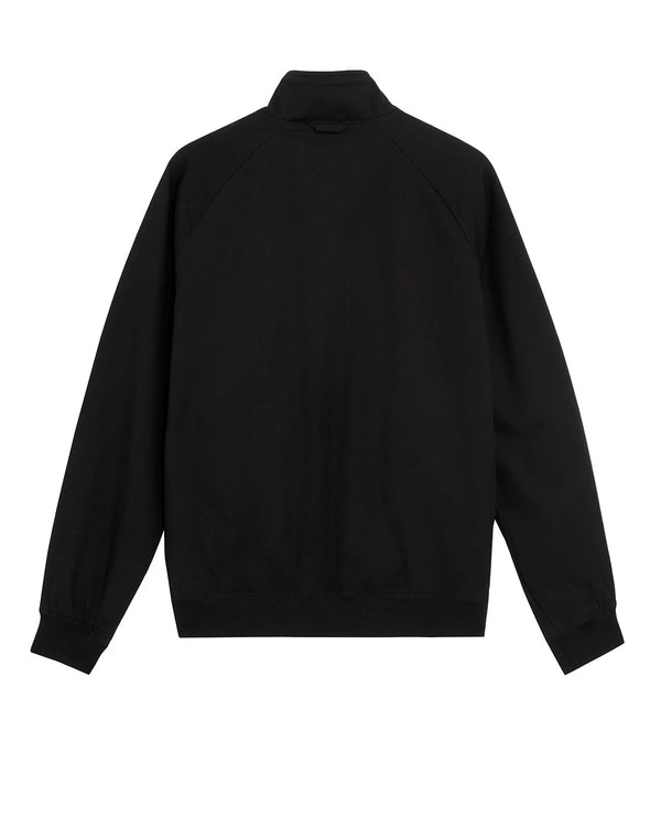 LYLE & SCOTT Harrington Jacke aus Baumwolle | Jet Black
