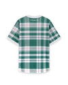 LYLE & SCOTT Tartan Football Shirt | Everglade