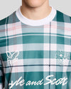 LYLE & SCOTT Tartan Football Shirt | Everglade