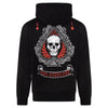 100% HARDCORE Zip Hoodie "Ace Of Spades" | Black