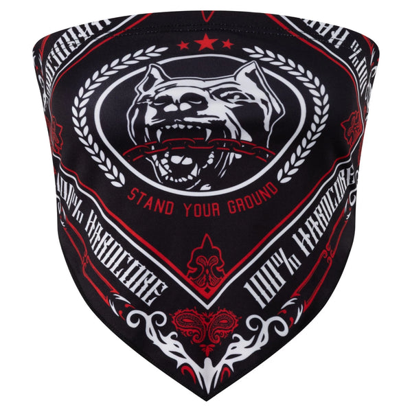 100% HARDCORE Damen Top "Bandana" | Black