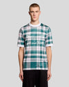 LYLE & SCOTT Tartan Football Shirt | Everglade