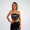 100% HARDCORE Damen Top "Bandana" | Black