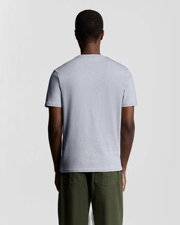 LYLE & SCOTT Herren Plain Shirt | Marl Grey