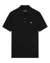 LYLE & SCOTT Herren Plain Poloshirt | Jet Black