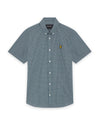 LYLE & SCOTT Fine Check Short Sleeve Shirt | Denim Jeans