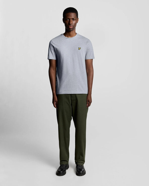 LYLE & SCOTT Herren Plain Shirt | Marl Grey