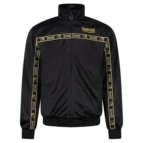 100% HARDCORE Herren Trainingsjacke "Essential" | Black/Gold