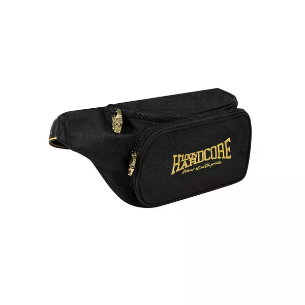 100% HARDCORE Herren Hipbag "Essential" | Black/Gold