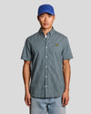 LYLE & SCOTT Fine Check Short Sleeve Shirt | Denim Jeans