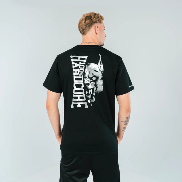 100% HARDCORE Herren T-Shirt "BR Silver" | Black