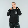 100% HARDCORE Herren Zip Hoodie "BR Silver" | Black