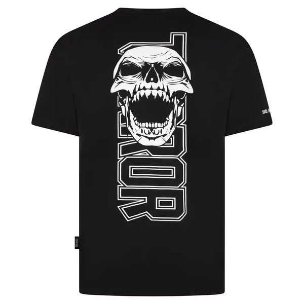 ❌ SALE ❌ 100% HARDCORE T-Shirt "Black Skull of Terror" | Black
