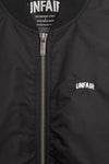 ❌ SALE ❌ UNFAIR ATHLETICS Curved Bomberjacket | Black