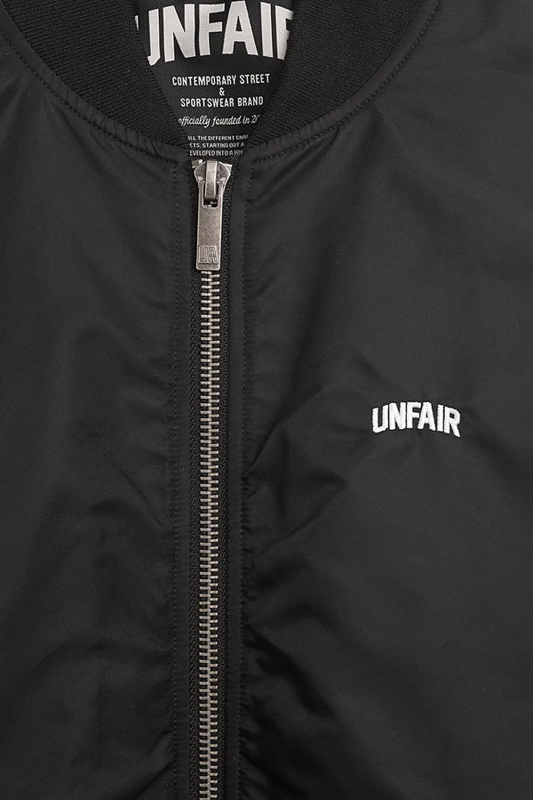 ❌ SALE ❌ UNFAIR ATHLETICS Curved Bomberjacket | Black